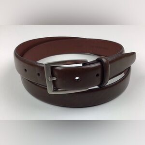 Jos. A. Bank leather belt size 42 brown